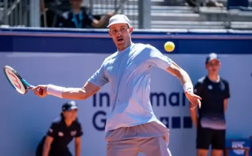 Todo se definió en un tie break de infarto en el tercer set. | Foto: Swiss Open Gstaad
