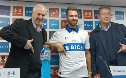 Kagelmacher puede debutar este domingo con Universidad Católica. (Foto: @Cruzados)