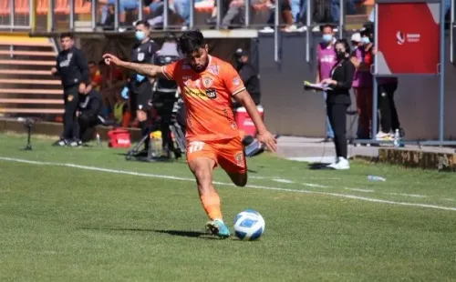 Nicolás Maturana fue la figura de Cobreloa en el triunfo ante Rangers. Foto: Comunicaciones Cobreloa.