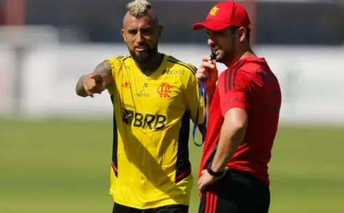 Arturo Vidal ha tenido muy buenos entrenamientos en Flamengo.