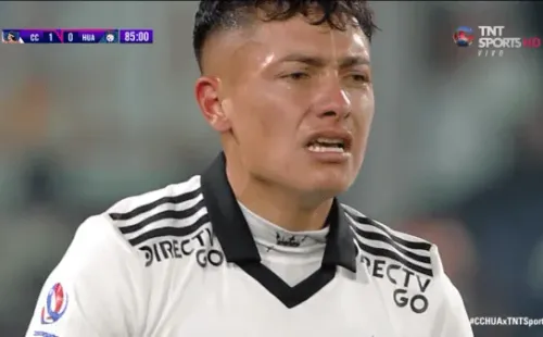 Gol Cristian Zavala ante Huachipato