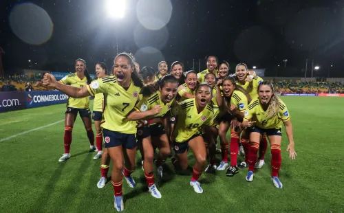Los festejos de las colombianas. Foto: @CopaAmerica
