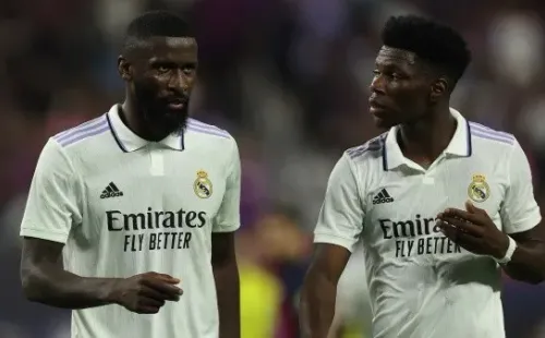 © Real Madrid / Rudiger y Tchouaméni vistieron por primera vez la camiseta merengue