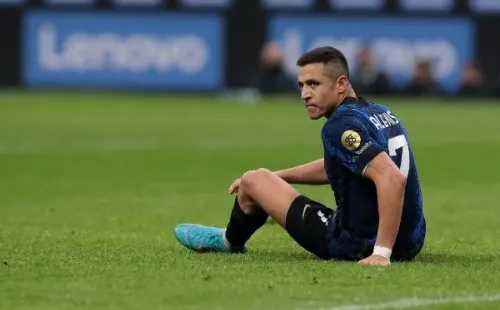 Alexis Sánchez está cada vez más lejos de seguir en el Inter de Milán. Foto: Getty Images