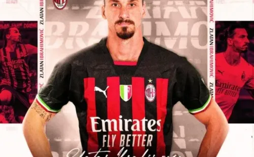 @ACMilan hizo oficial la renovación de Zlatan por una temporada más usando el número 11