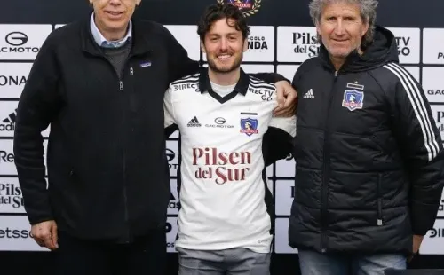 Marco Rojas ya viste los colores de Colo Colo. Foto: Comunicaciones Colo Colo