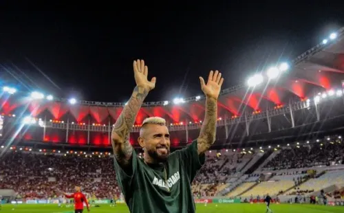 Vidal se estrenará en el Maracaná en Copa de Brasil (Foto: Flamengo)