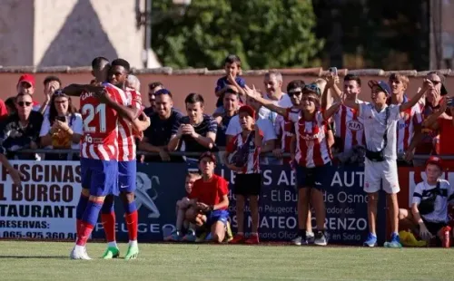Los colchoneros tuvieron una buena presentación. (Foto: @Atleti)