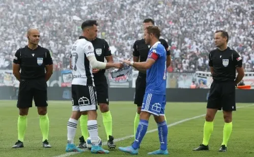 Suazo y Seymour volverán a encontrarse como capitanes en un Superclásico. | Foto: Agencia Uno