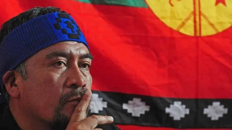 El líder de la CAM, Héctor Llaitul. (AGENCIA UNO)