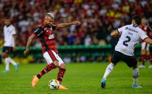 Arturo Vidal disputó la última media hora del encuentro. (Foto: Flamengo)