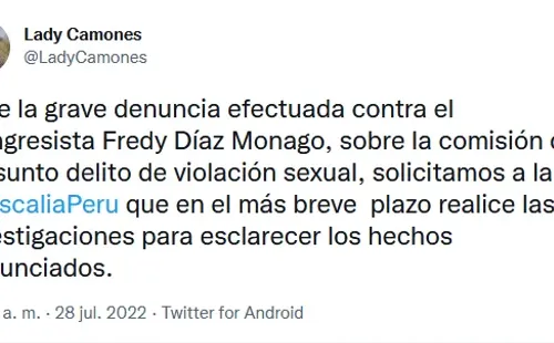 Twitter: Lady Camones