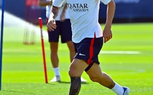 @PSG_inside / Messi prepara el estreno del PSG en la temporada