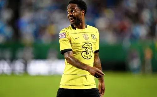 @Getty / Raheem Sterling ya debutó con la camiseta del Chelsea