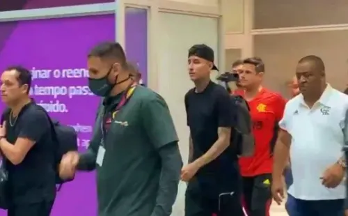 Pulgar llegó en la noche de este jueves a Río. (Foto: Captura)