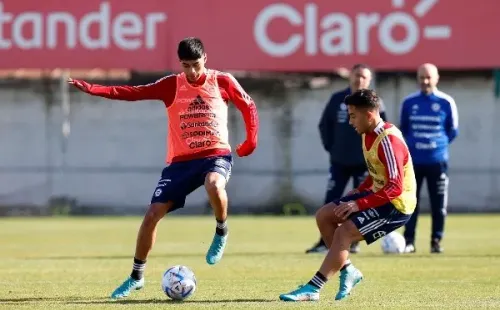 Darío Osorio se repite en el listado junto a otros 16 compañeros. Foto: ANFP.