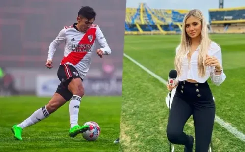 Morena Beltrán destacó las tremendas condiciones del Pibe Solari. | Foto: Redes Sociales