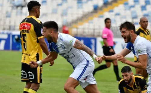 Deportes Antofagasta se impuso ante Coquimbo Unido y se alejó por fin de la zona de descenso. Foto: Agencia Uno