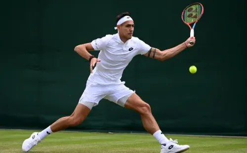 Tabilo vio acción por última vez en el circuito en Wimbledon. | Foto: Getty