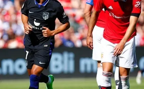Joao Felix anotó el único del partido entre el Manchester United y el Atlético de Madrid. Foto: Comunicaciones Atleti
