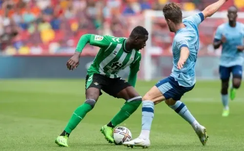 Betis llega a cuatro partidos sin saber de triunfos en su pretemporada. Foto: Comunicaciones Betis.