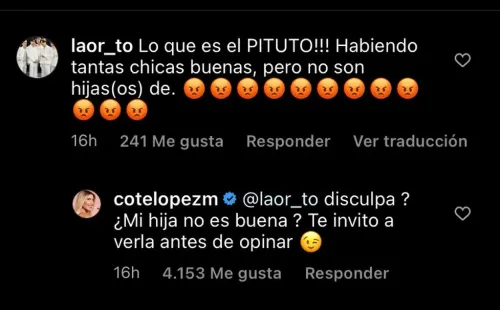 El mensaje mala leche.