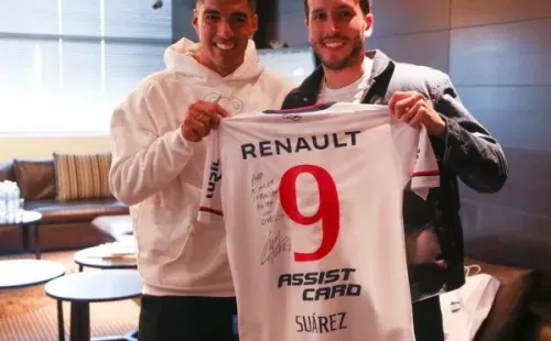 Luis Suárez se encontró con Sebastián Yatra. (Foto: Sebastián Yatra)
