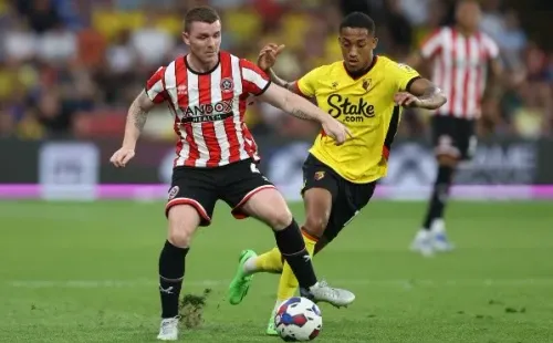 Joao Pedro anotó el gol del triunfo del Watford de Francisco Sierralta ante el Sheffield United. Foto: Getty Images
