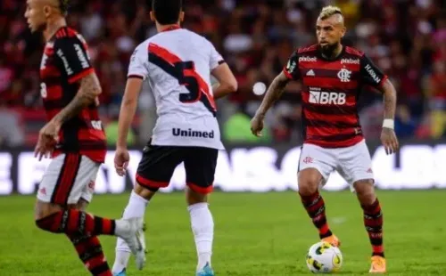 Vidal disfruta de un buen arranque en su nuevo equipo. (Foto: Flamengo)