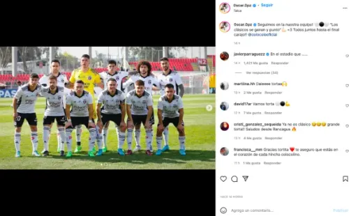 El mensaje de Javier Parraguez a la U.