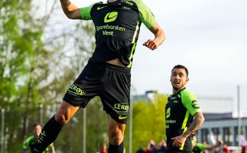 Niklas Castro vive un tremendo presente en Noruega con el SK Brann. Foto: Comunicaciones SK Brann.