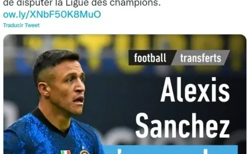 L’Equipe confirma la salida de Alexis Sánchez del Inter y su destino francés