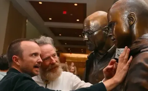 Albuquerque estrena sus estatuas de Breaking Bad.(Foto:Getty)