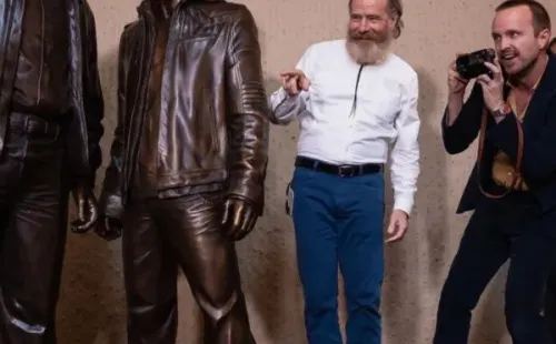Albuquerque estrena sus estatuas de Breaking Bad.(Foto:Getty)