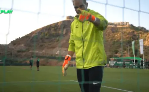 Claudio Bravo entrenamiento del Betis