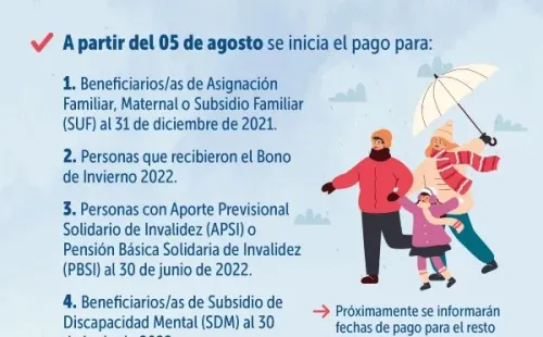 Bono Chile Apoya de Invierno