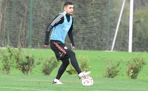 Paulo Díaz regresó ante Sarmiento por 29 minutos.