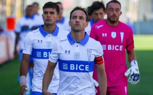 José Pedro Fuenzalida le da un nuevo dolor de cabeza a Ariel Holan y la UC. Foto: Agencia Uno