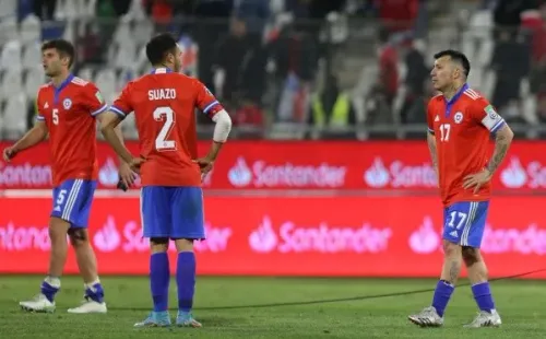 La Roja no logró la clasificación a Qatar 2022.