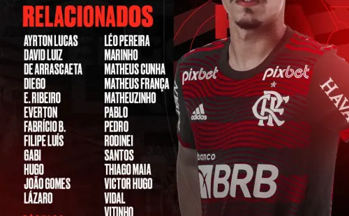 Citados de Flamengo vs Sao Paulo
