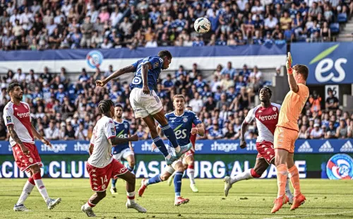 Maripán fue titular en la defensa de Mónaco.
