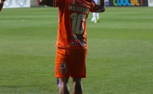 Maturana anotó un golazo para darle un ajustado triunfo a Cobreloa sobre Magallanes. | Foto: Cobreloa