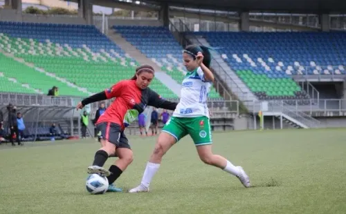 Lluvia de goles en el Chinquihue entre Puerto Montt y Antofagasta. (Mauro Ríos)