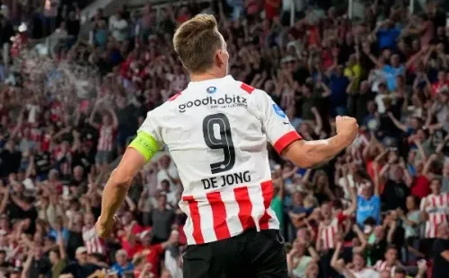 Luuk de Jong apareció en el momento justo. (Foto: PSV)