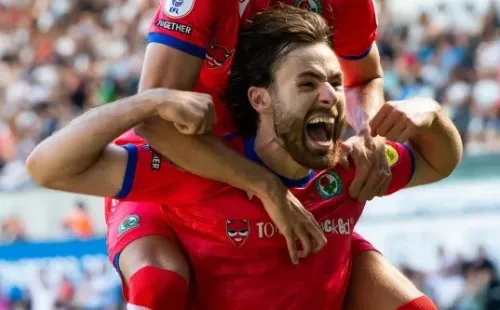 Ben Brereton Díaz disfruta de su momento y se deja querer por los clubes interesados en sus goles. Foto: Comunicaciones Blackburn Rovers