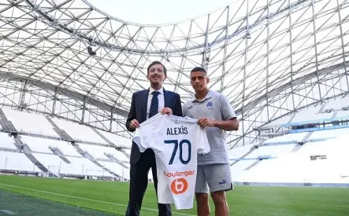 AS70: Alexis Sánchez ya es jugador del Olympique de Marsella.