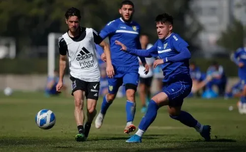 Marco Rojas en acción en el amistoso de Colo Colo vs. A.C. Barnechea | Sebastián Órdenes – Prensa Colo Colo.