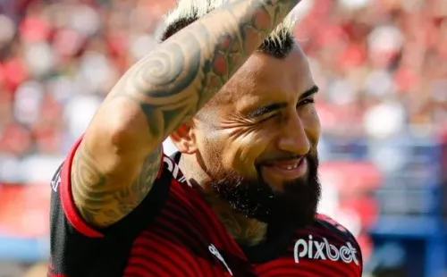 Vidal está feliz tras fichar en el Flamengo (Foto: Flamengo)
