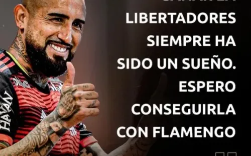 @Libertadores / Arturo Vidal va por su sueño de la Gloria Eterna