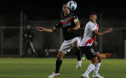 Farías sueña con llegar a la Copa Libertadores junto a Palestino. | Foto: Agencia Uno